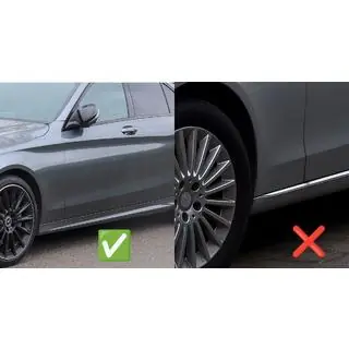 Premium-eturoiskeläpät (AMG-Line, 2 kpl) kuva 2