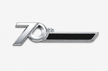 Toyota Embleemi Toyota 70 vuotta (22 cm x 6,3/2,5 cm) kuva 1
