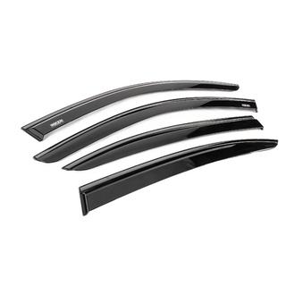 Ikkunatuuliohjaimet mustalla listalla Niken Luxury (4 kpl) BMW 3-sarja E90/E91 2005–2011 kuva 3