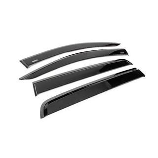 Ikkunatuulenohjaimet mustalla listalla Niken Luxury (2015-2022, 4 kpl) Ford Ranger 2011–2022 kuva 3