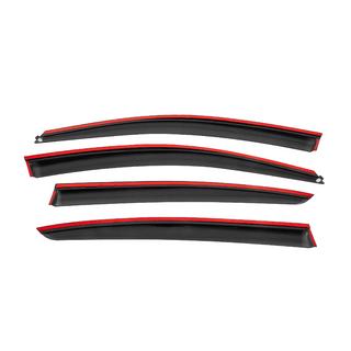 Tuuliohjaimet mustalla listalla Niken Luxury (SD, 4 kpl) Renault Megane IV 2016–2025 kuva 4