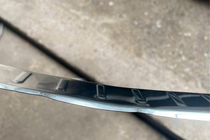 Skoda Octavia II A5 2006–2010 Outlet Takapuskurin suojalista Carmos (SD/SW, ruostumaton teräs) kuva 2