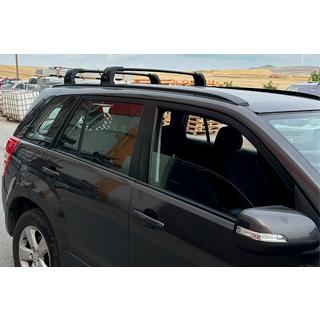 Kattotelineen poikkitangot alkuperäisiin kiinnityspisteisiin Ecem V3 (2 kpl) Suzuki Grand Vitara 2005–2017 kuva 3