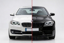 BMW 5-sarja F10/F11 2010–2016 Korisarja lokasuojilla V2 (M5 Power) kuva 2