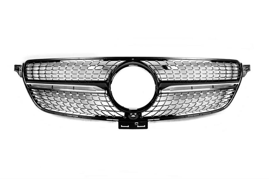 Mercedes GLE/ML class W166 2011–2018 B-laatu tuning-säleikkö Diamond Black (GLE) Image