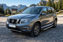 Nissan Terrano 2014– Sivuportaat Maya V1 (2 kpl, alumiini) kuva 1
