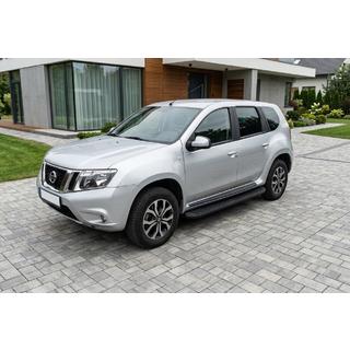 Sivukynnykset Tayga Black (2 kpl, alumiini) kuva 1