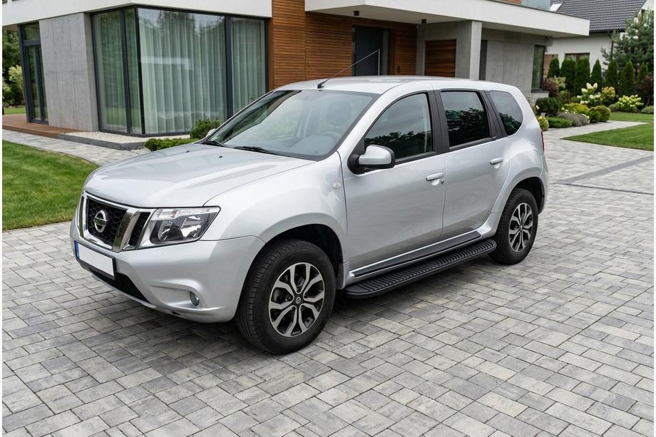 Nissan Terrano 2014– Sivukynnykset Tayga Black (2 kpl, alumiini) Image