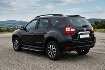 Nissan Terrano 2014– Bosphorus Grey sivuaskelmat (2 kpl, alumiini) kuva 1
