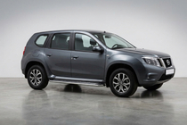 Nissan Terrano 2014– Sivuastinlaudat Maydos V2 (2 kpl, alumiini/ruostumaton teräs) kuva 1