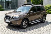 Nissan Terrano 2014– Sivuporrast Shining V1 (2 kpl, alumiini) kuva 1