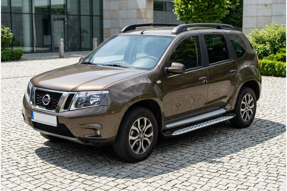 Nissan Terrano 2014– Sivuporrast Shining V1 (2 kpl, alumiini) Image