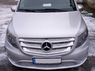 Mercedes Vito/V-class W447 2014– Etusäleikön listat 2014-2020 (5 kpl, ruostumaton teräs) kuva 1