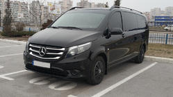 Mercedes Vito/V-class W447 2014– Etusäleikön listat 2014-2020 (5 kpl, ruostumaton teräs) kuva 4