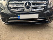 Mercedes Vito/V-class W447 2014– Puskurin säleikön suojalistat (2 kpl, ruostumaton teräs) kuva 6