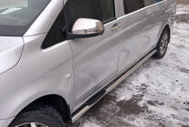 Mercedes Vito/V-class W447 2014– Kromiset peilinkuoren osat (2 kpl) Carmos - turkkilainen teräs kuva 5