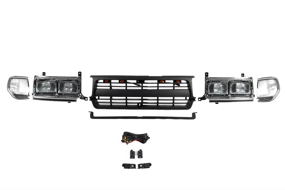 Toyota Land Cruiser 80 1990–1997 Ajovalosarja ja etusäleikkösarja (OffRoad) Image