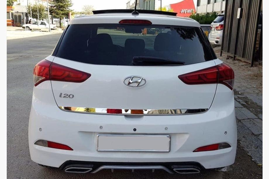 Hyundai I-20 2014–2020 Tavaratilan reunalista 2014-2018 (ruostumaton teräs) Image