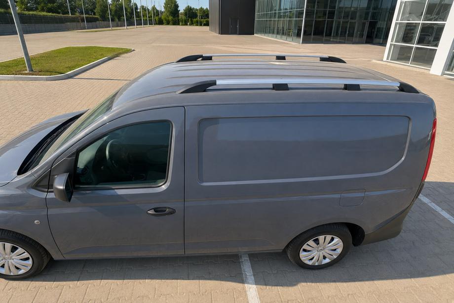 Volkswagen Caddy 2020– Kromatut kattokaiteet (turkkilainen design) Image