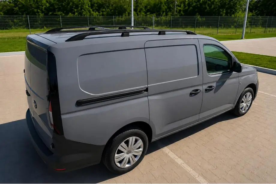 Volkswagen Caddy 2020– Mustat kattokaiteet (turkkilainen design) Image