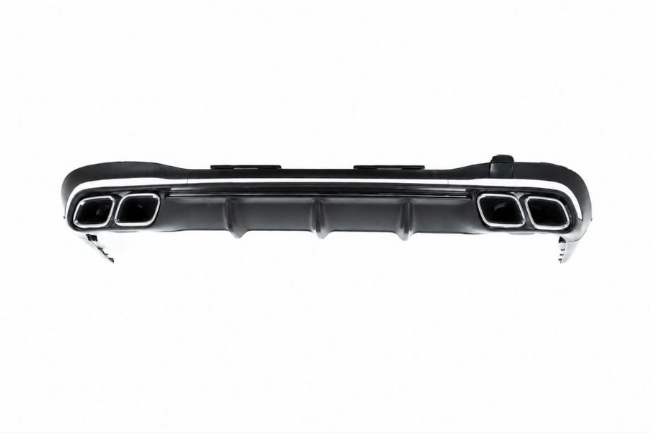 Mercedes S-class W223 2020– Takat diffuseri AMG S63 Silver -pakoputkenpäillä Image