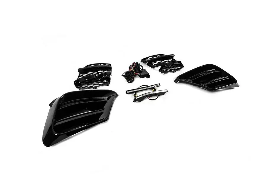 Mercedes S-class W223 2020– BRB etupuskurin ritiläsarja (AMG Line, päiväajovalot) Image