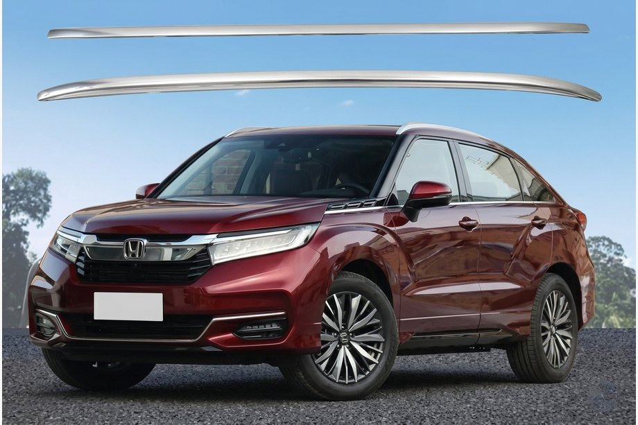 Honda UR-V 2016– Harmaat OEM-kattokaiteet (alumiini) Image