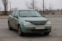 Chevrolet Lacetti 2003–2024 Etusuojakaari ST008 Black (42 mm, ruostumaton teräs) kuva 2