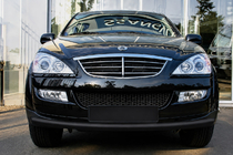SsangYong Kyron 2005–2014 Etupuskuriputki ST008 Black (ruostumaton teräs) kuva 1