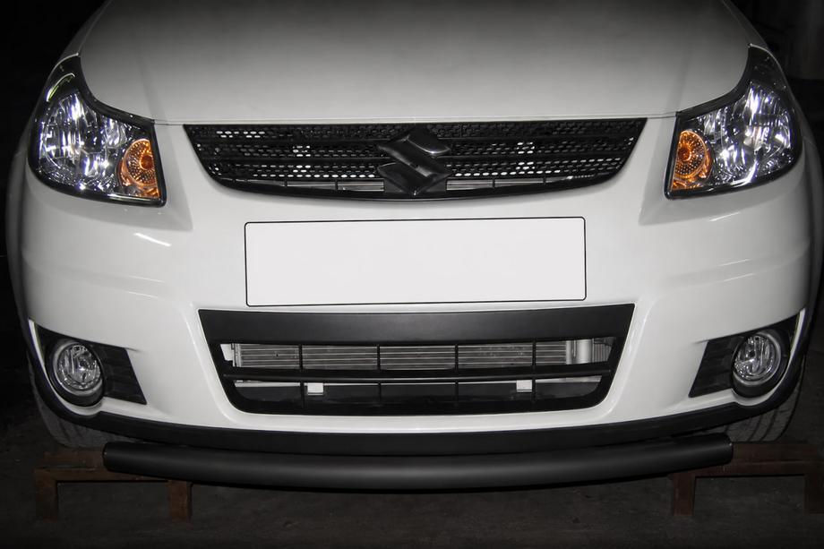 Suzuki SX4 2006–2013 Etupuskuriputki ST008 Black (ruostumaton teräs) Image