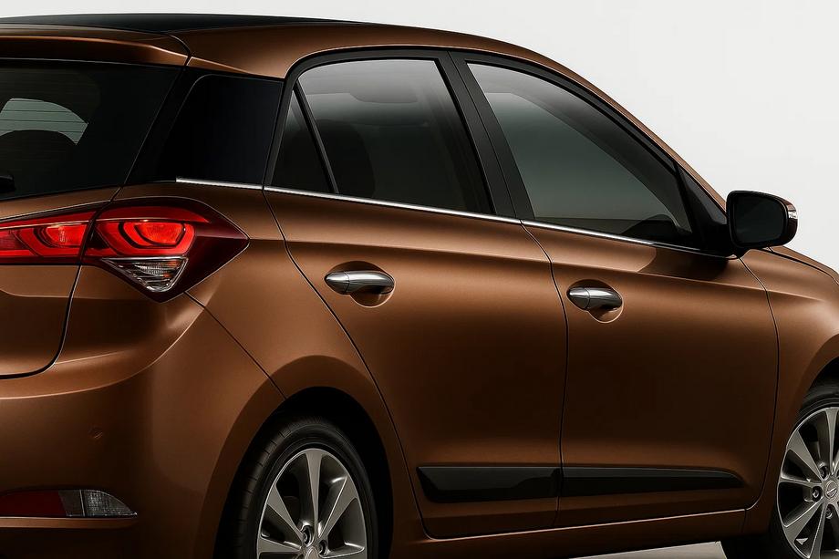 Hyundai I-20 2014–2020 Ikkunalistojen alalistat (6 kpl, ruostumaton teräs) Image