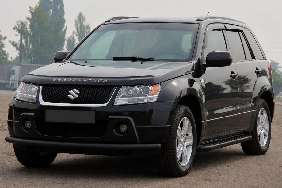 Suzuki Grand Vitara 2005–2017 Etupuskuriputki ST008 Black (ruostumaton teräs) Image