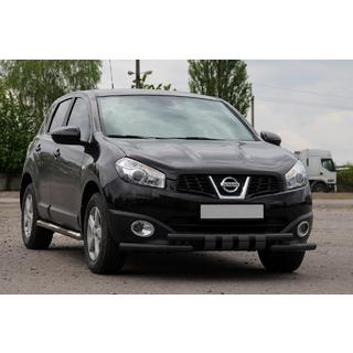 Etusuojakaari ST009-15 Black (ruostumaton teräs) Nissan Qashqai 2010–2014 kuva 3