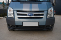 Ford Transit 2000–2014 Etusuojakaari ST014 Black (2006-2014, ruostumaton teräs) kuva 2