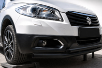 Suzuki SX4 S-Cross 2013–2016 Keulaputki ST014 Black (ruostumaton teräs) kuva 1