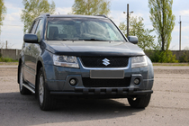 Suzuki Grand Vitara 2005–2017 Etupuskurirauta ST015 Black (ruostumaton teräs) kuva 2