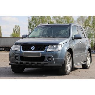 Etupuskurirauta ST015 Black (ruostumaton teräs) Suzuki Grand Vitara 2005–2017 kuva 3