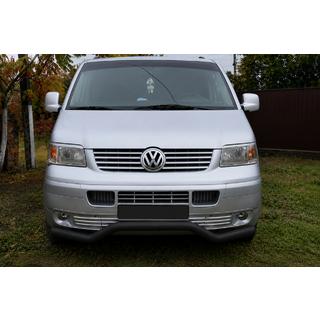 Etusuojakaari Wave ST007 Black (ruostumaton teräs) Volkswagen T5 Transporter 2003–2010 kuva 3