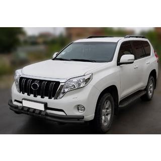 Etupuskurisuoja F3-31 Black (ruostumaton teräs) Toyota Land Cruiser Prado 150 2009–2023 kuva 1