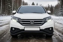 Honda CRV 2012–2016 Etupuskuri-/etuputki ST007 Black (ruostumaton teräs) kuva 1