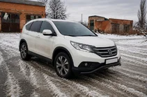 Honda CRV 2012–2016 Etupuskuri-/etuputki ST007 Black (ruostumaton teräs) kuva 2