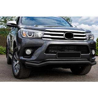 Etusuojakaari ST007 Black (ruostumaton teräs) Toyota Hilux 2015–
