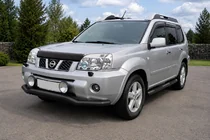 Nissan X-trail T30 2002–2007 Etusuojakaari ST007 Black (ruostumaton teräs) kuva 1