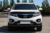 Kia Sorento II XM 2009–2014 Etusuojakaari ST008 Black (2010-2013, ruostumaton teräs) kuva 1