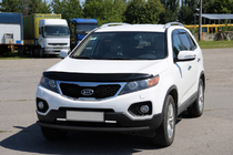 Kia Sorento II XM 2009–2014 Etusuojakaari ST008 Black (2010-2013, ruostumaton teräs) kuva 2