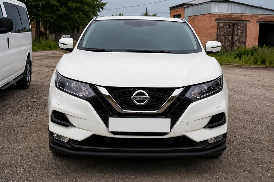 Nissan Qashqai 2014–2021 Etupuskuri-/karjapuskuri ST008 Black (2017-2021, ruostumaton teräs) Image