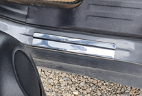 Nissan X-trail T32/Rogue 2014–2021 OmsaLine kynnyslistat (4 kpl, ruostumaton teräs) kuva 2