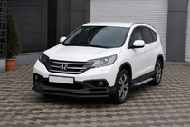 Honda CRV 2012–2016 Keulasuoja ST008 Black (ruostumaton teräs) kuva 3