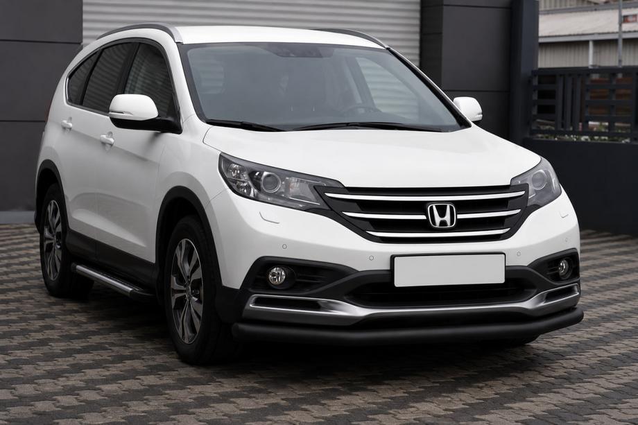 Honda CRV 2012–2016 Keulasuoja ST008 Black (ruostumaton teräs) Image