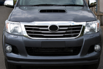 Toyota Hilux 2006–2015 Keulasuoja ST008 Black (ruostumaton teräs) kuva 1